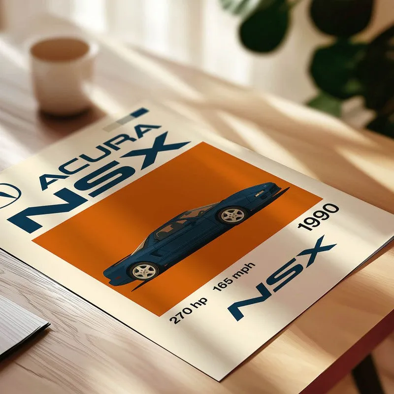 Acura NSX Legacy Wall Poster media 4