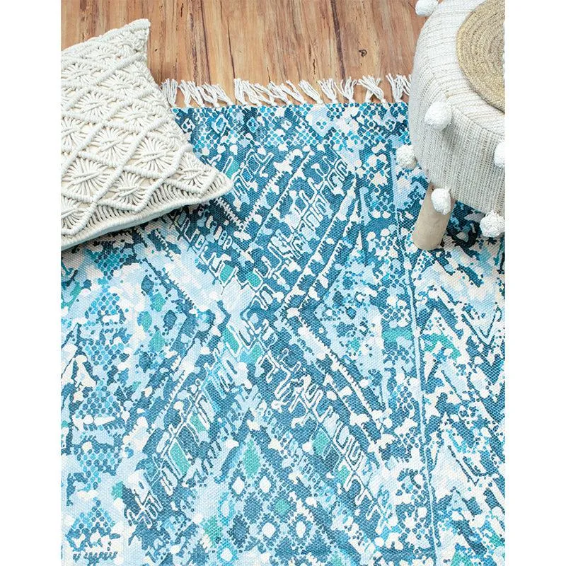 Clere Abstract Recycled PET Dhurries media 3