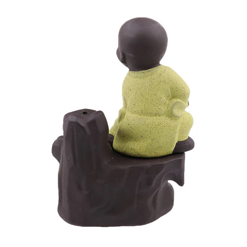 Buddha Monk Smoke Fountain media 6