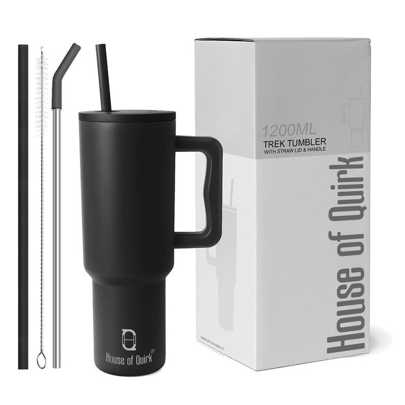 Hydra Boost Stainless Steel Tumbler (1200 ML) - Black media 4