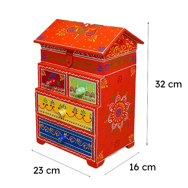 Madhura Wooden Ethnic Jewel Box media 7