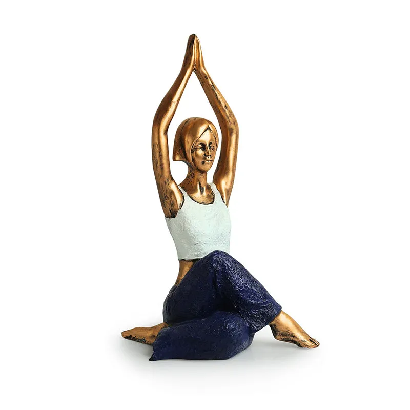 Yoga Grace Resin Showpiece media 3