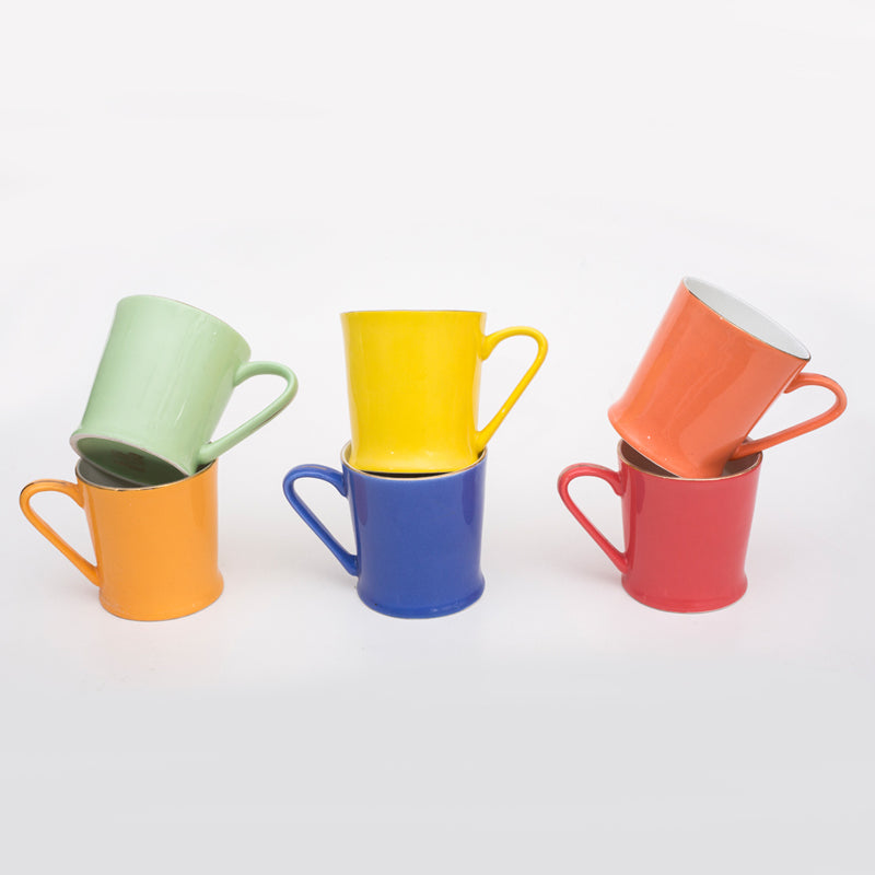 Sierra Bone China Tea Cup (175 mL Each) - Set of Six