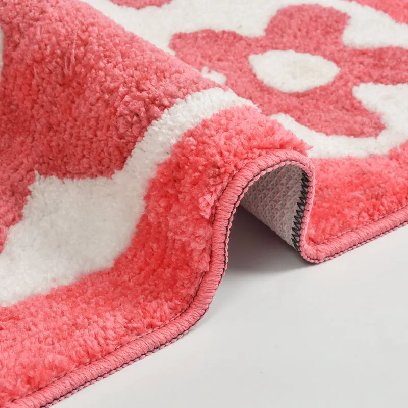 Lumora Cotton Bath Mat - Pink media 6