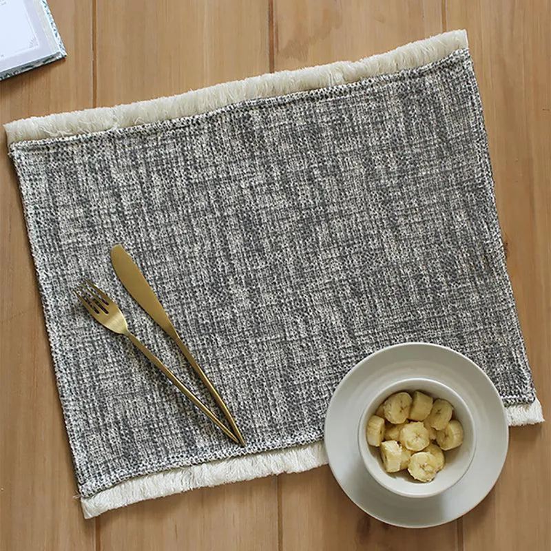 Matsya Valae Placemat (Black) - Set Of Two media 1