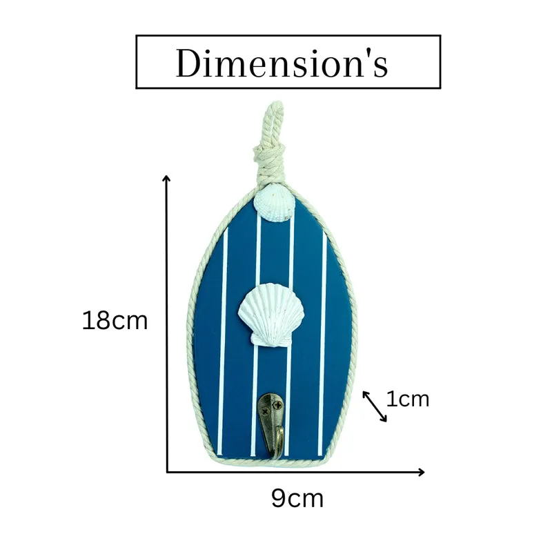 Shell Keeper Wood Wall Hook media 5
