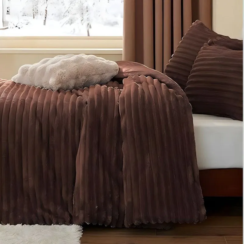 PureDrape Comfort (Brown) Bedding Set - Four Piece Set media 4