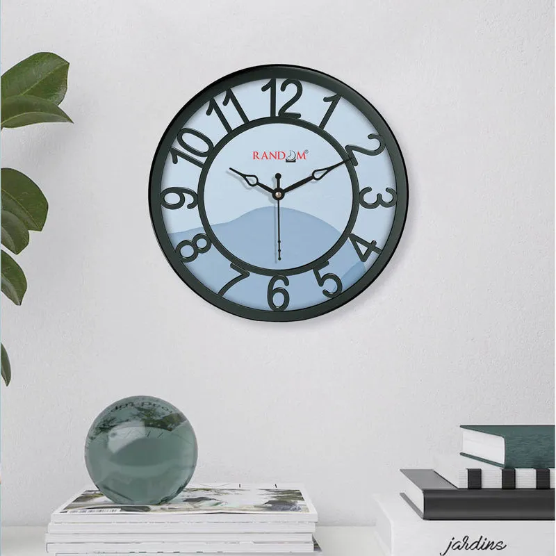 Fort Sweep Silent Wall Clock media 1