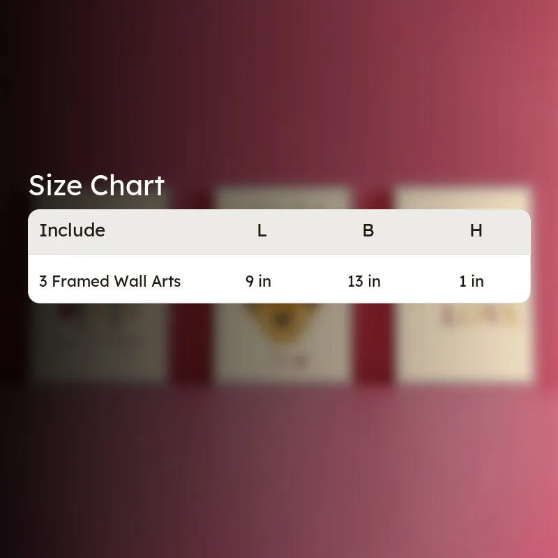 Love Is Love Paper Wall Art - Set Of Three media 5