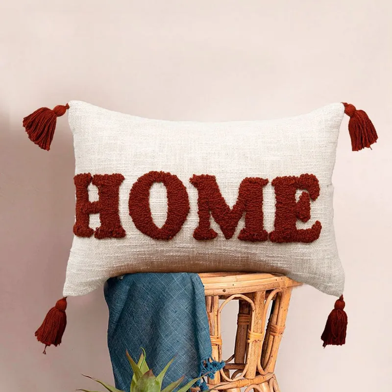 Rustic Nest Tufted Cushion Cover media 3