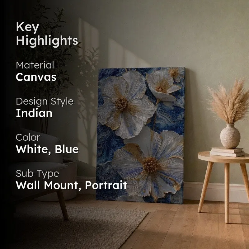 BlossomEdge Floral Canvas Wall Art media 2