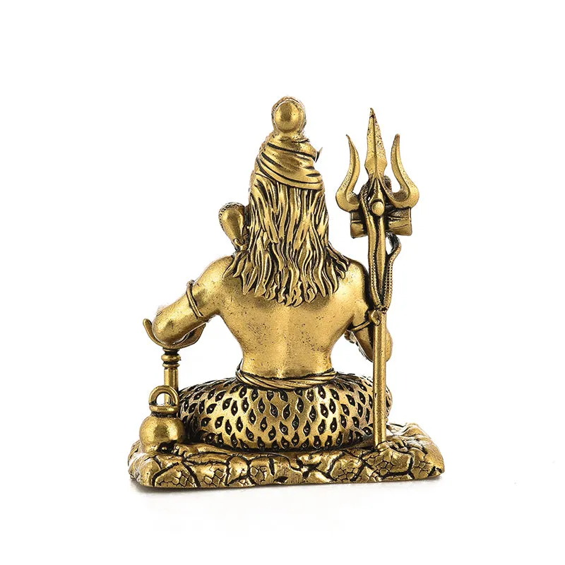 Divine Mahadeva II Brass Idol media 5