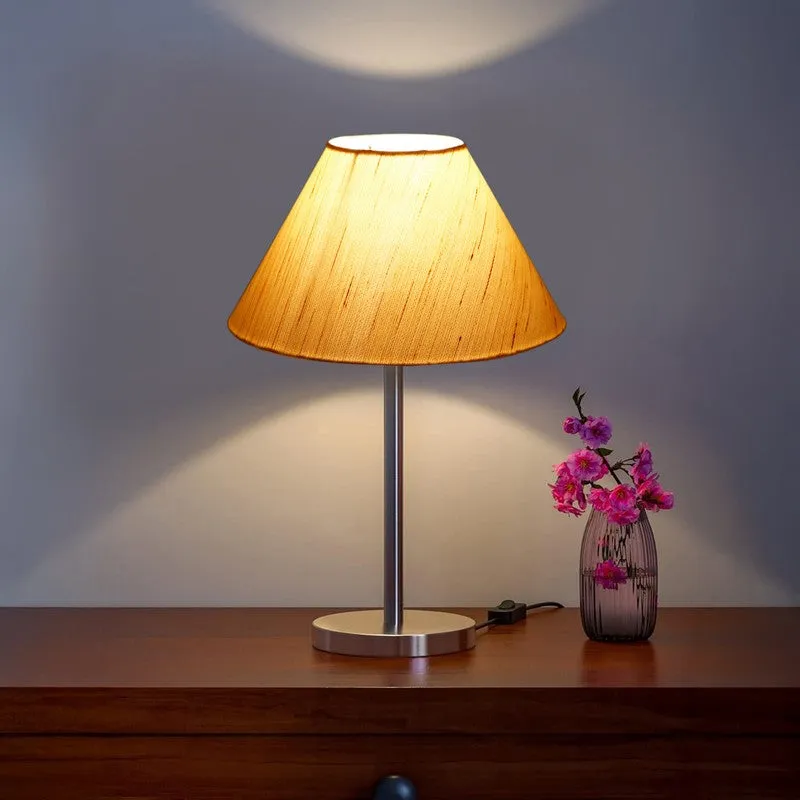 Noctra Flux Glow Metal Table Lamp - Ivory media 1