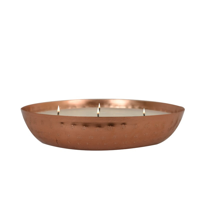 Glowforge Copper Vanilla Scented Soy Wax Candle media 5