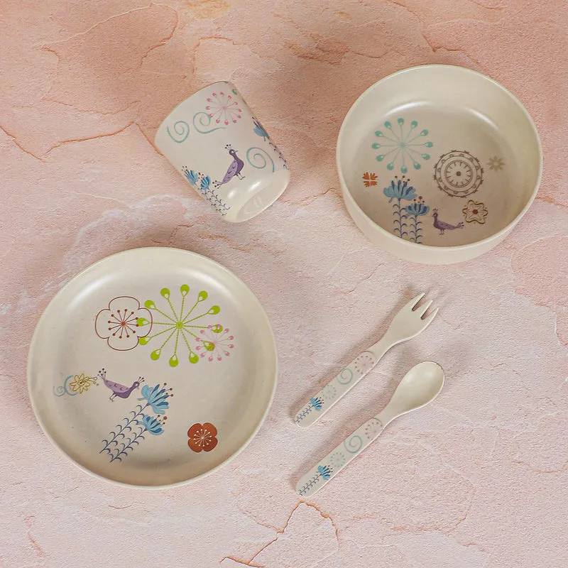Carnival Charm Kids Dinner Set - Five Piece Set media 4