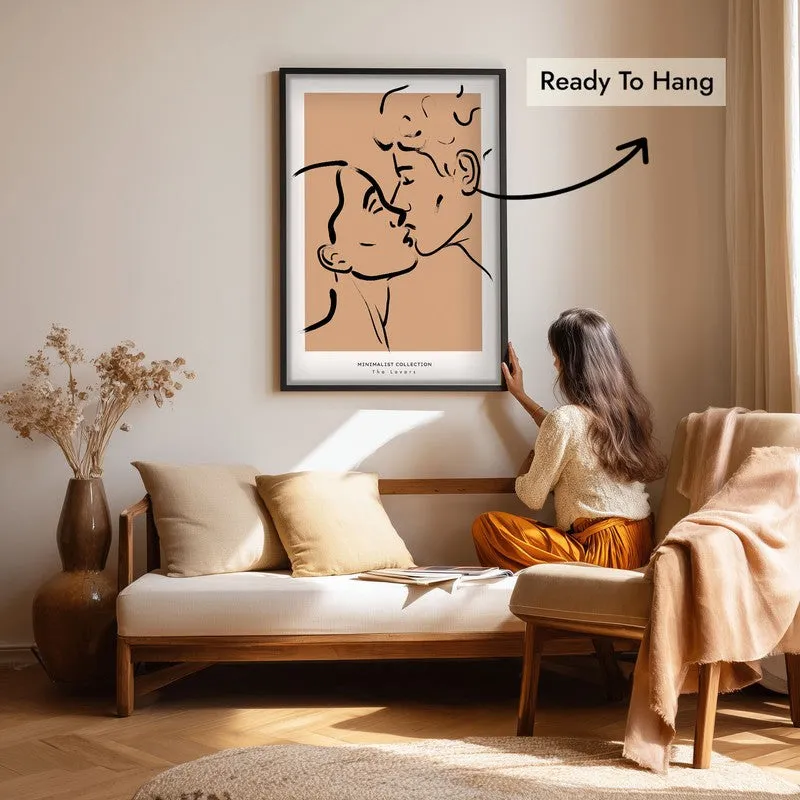 Proximity Canvas Wall Painting With Black Frame media 7