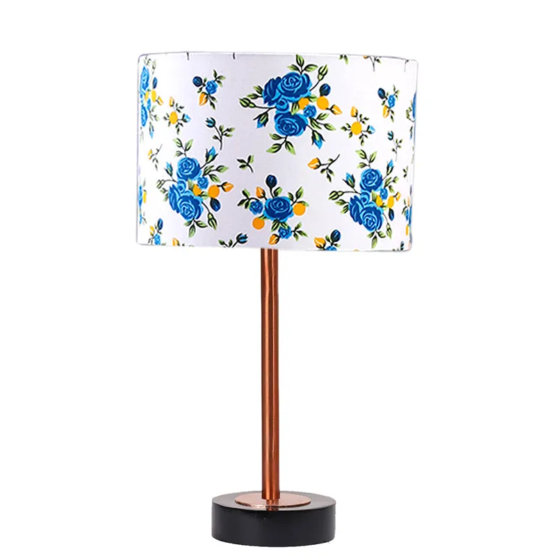 Fleura Wooden Table Lamp - Multicolor media 4