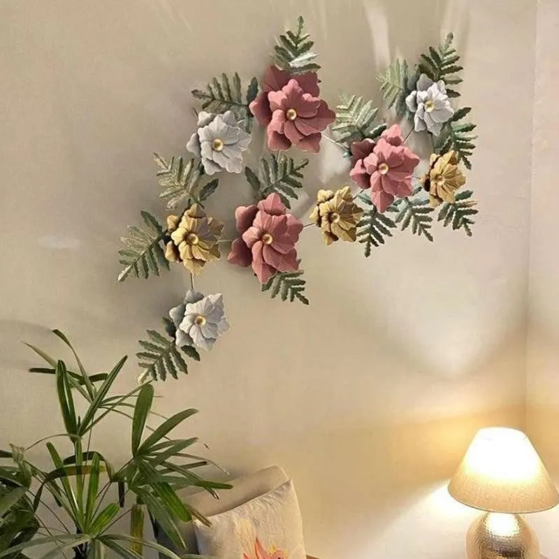 Jardin Luxe Floral Metal Wall Accent media 3