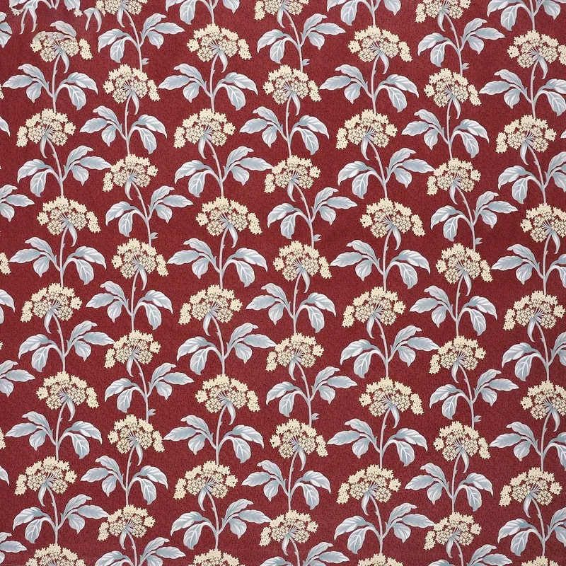 Monte Carlo Flow Garden Bedsheet (Maroon) - 120 GSM media 7