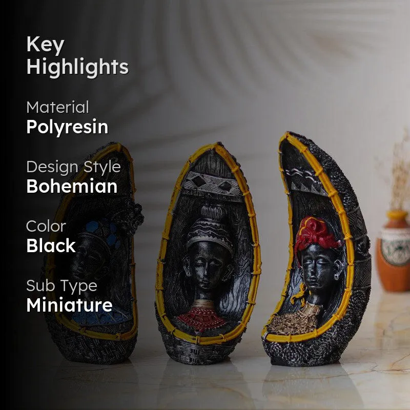 Tribal Tryst Showpiece - Set Of Two media 2