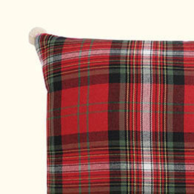 Modern Tartan Woven Cotton Cushion Cover - Set Of Two media 4