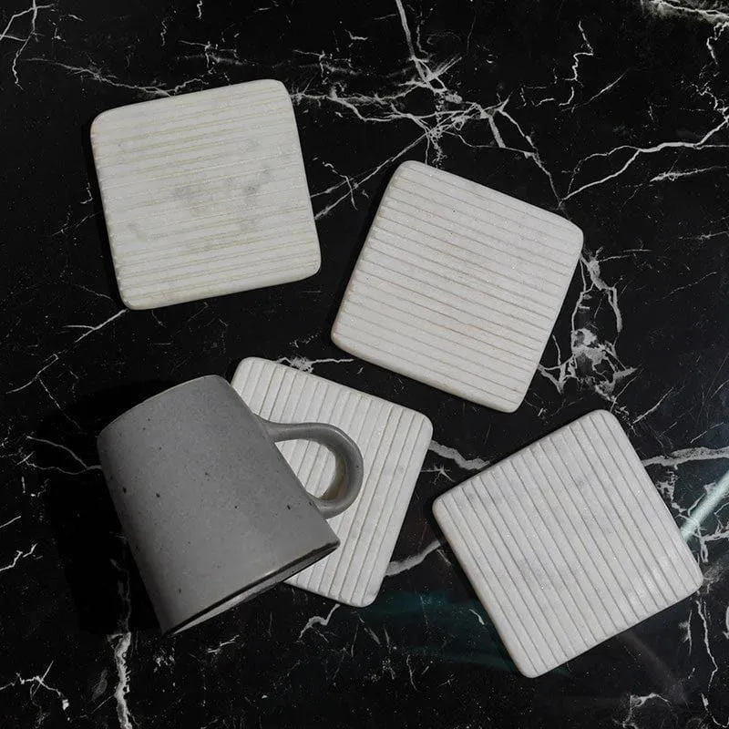 Mirage Marble Coaster - Set Of Four media 1