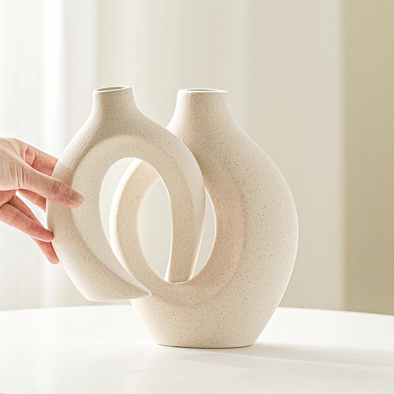 Knotique Ceramic Knot Vase - Set Of Two image 5