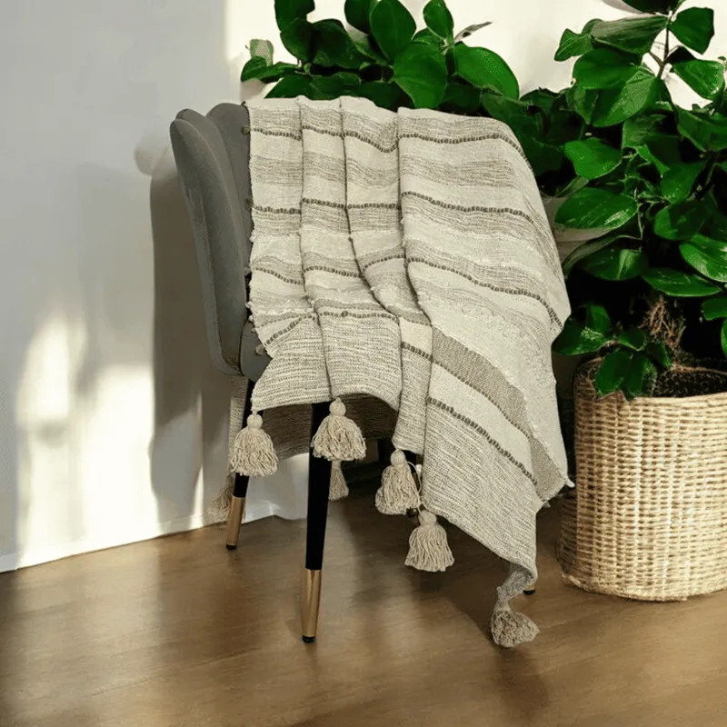 Woven Dune Tufted Throw media 3