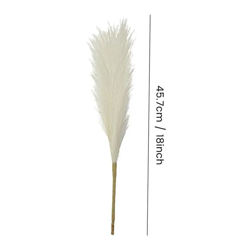 Artificial Feathery Pampas Grass (Off White) - Set Of Four media 9