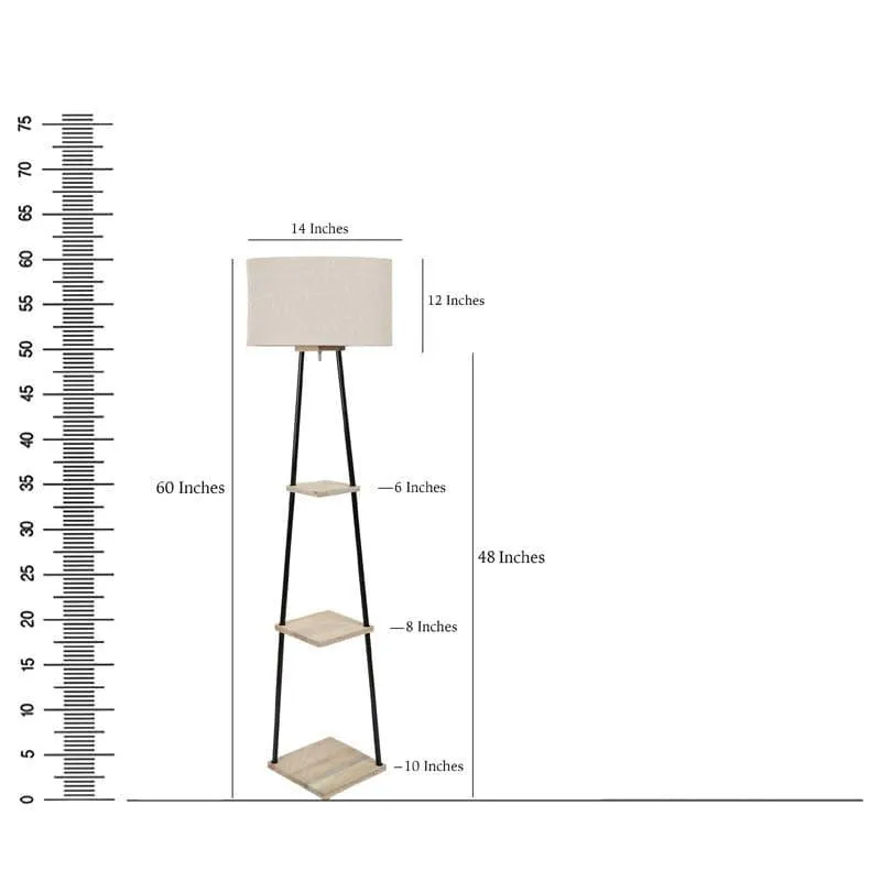 Seira Pyramid Floor Lamp media 7
