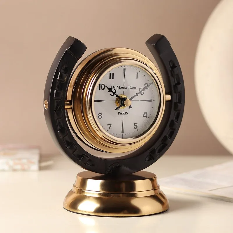 OpalTime Table Clock - Gold media 3
