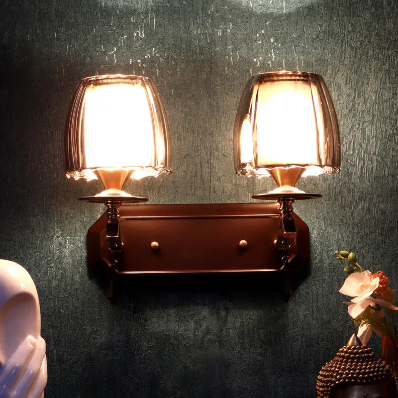 Onyxa II Iron Wall Lamp - Black media 4
