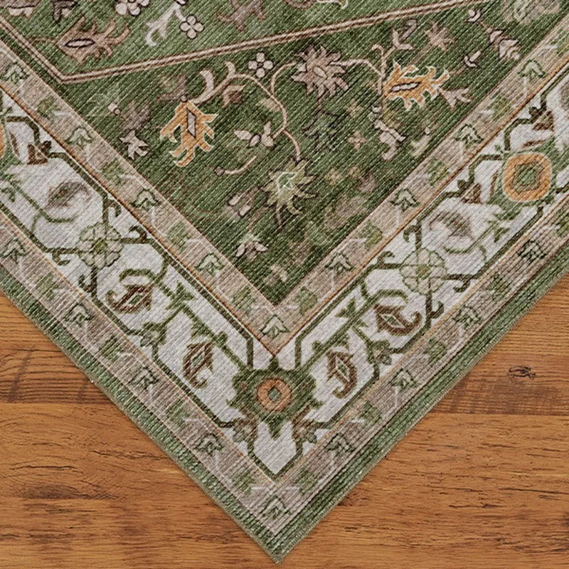 Sylva Verde Non Anti Skid Polyester Carpet media 6