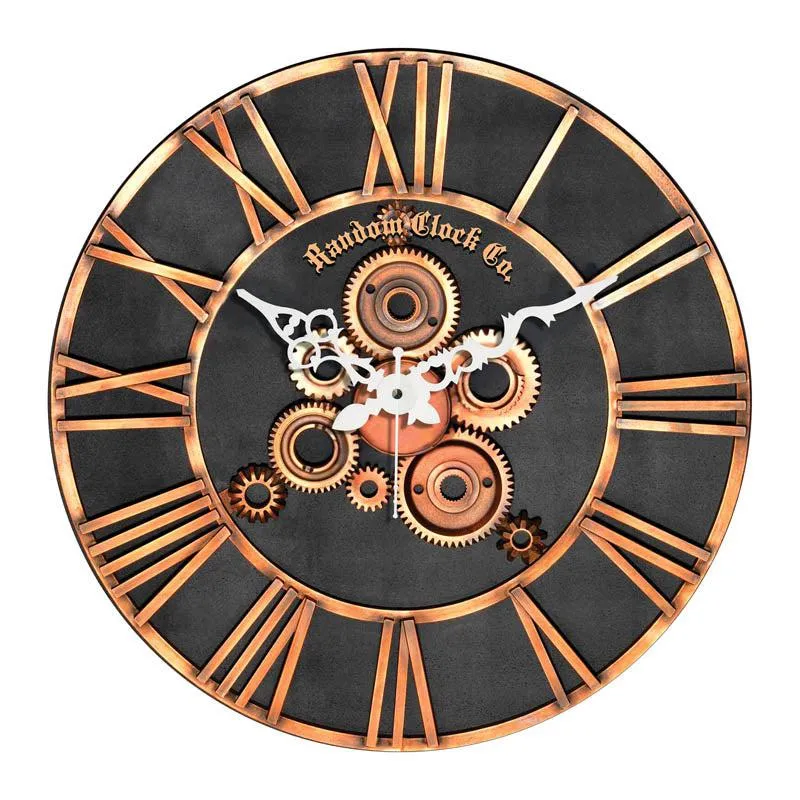 Addison Mech 3D Printed MDF Wall Clock media 5