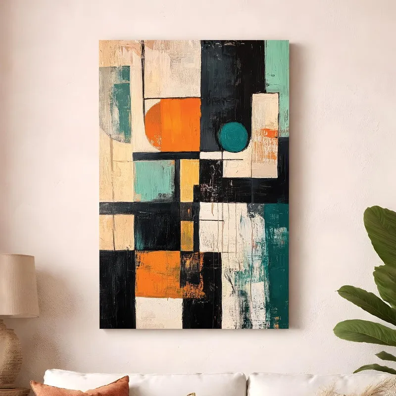 VibrantAbstra Canvas Wall Art media 3