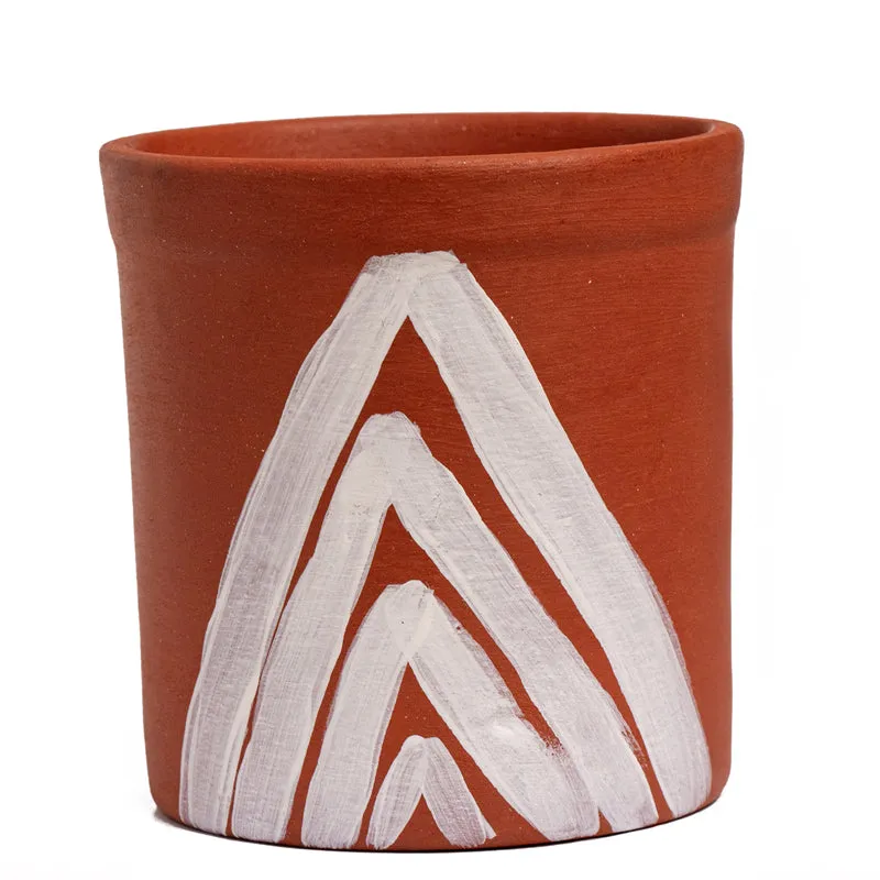 Anvi Handpainted Terracotta Kulhad - Set Of Two media 3