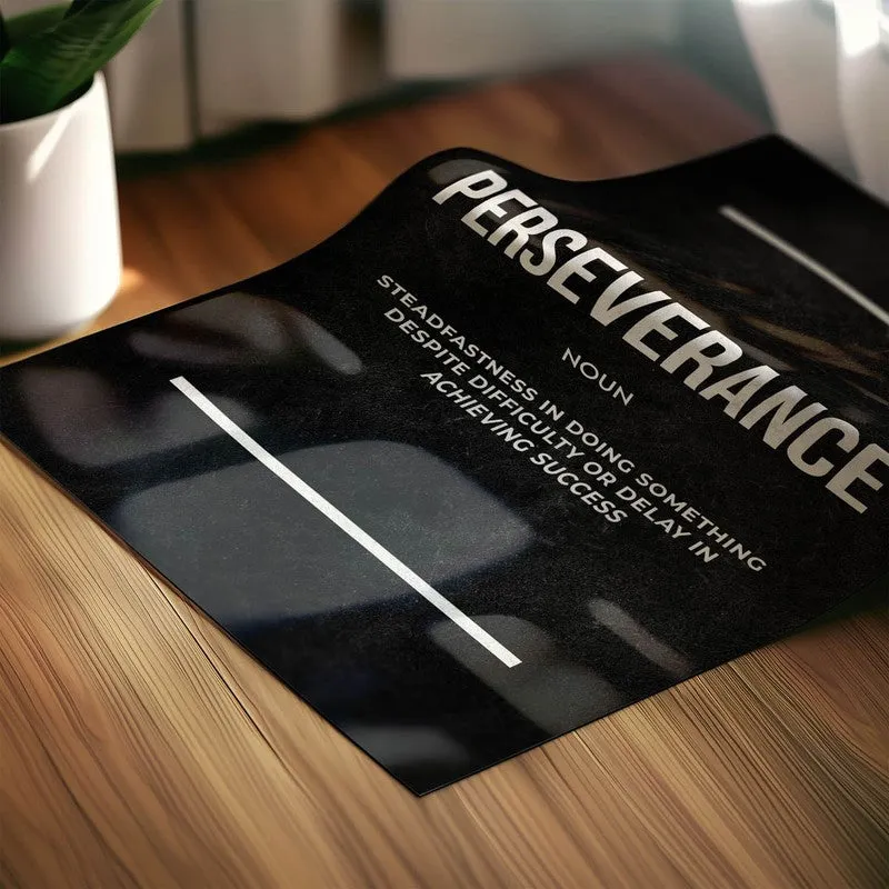 Perseverance Driven Wall Poster media 5