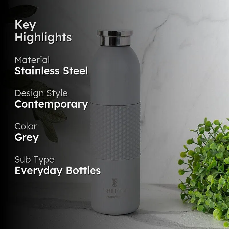 Keno Sip Water Bottle (Grey) - 620 mL media 2