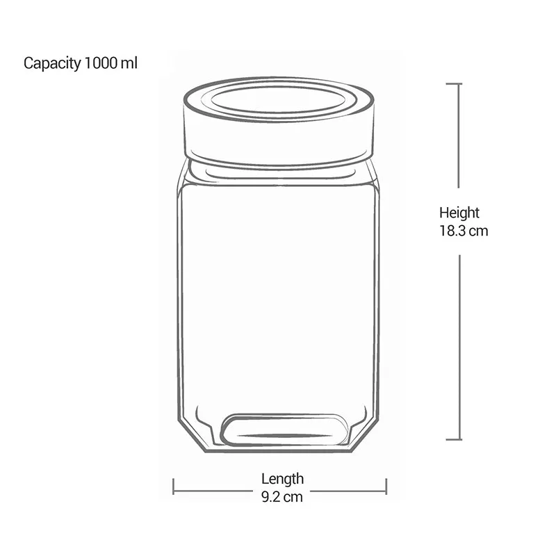 Milton Evoke Square Container - 1 L media 8