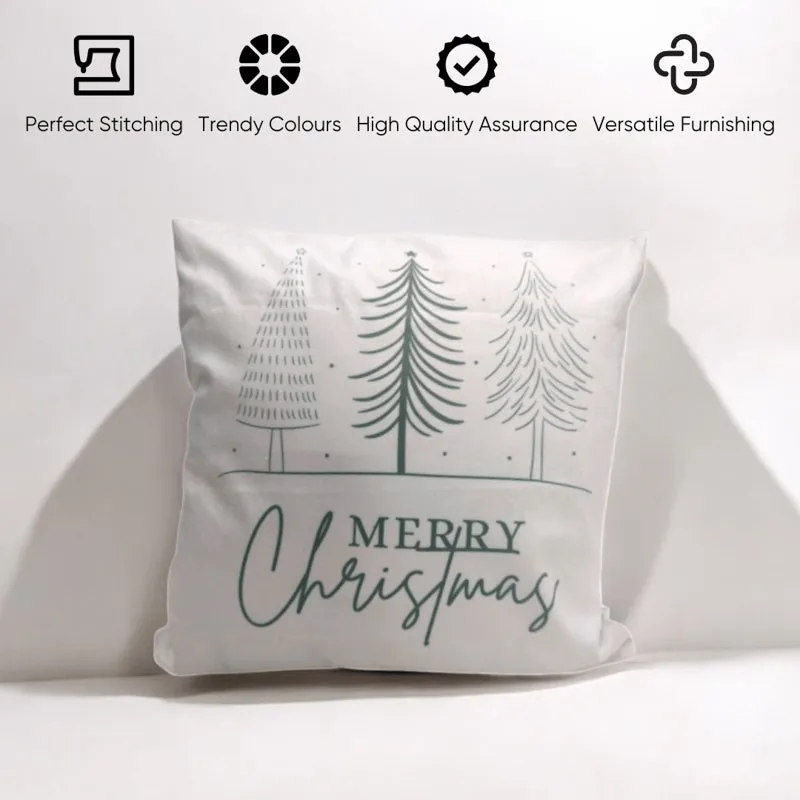 Sleek Noel Velvet Christmas Cushion Cover media 3