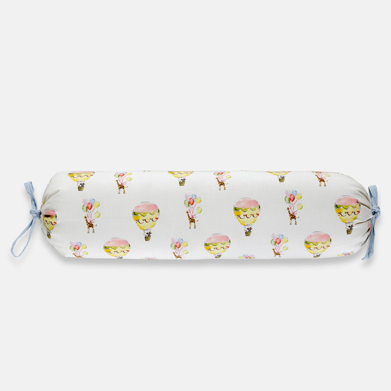 Twirl & Float Egyptian Cotton Bolster Cover (200 TC) - Set Of Two media 3