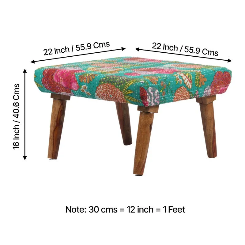 Kexon Sheesham Wooden Bench - Multicolor media 11