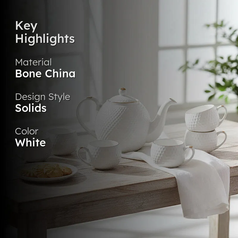 Mateo Tea Pot With Cups (125 ML) - Seven Piece Set media 2