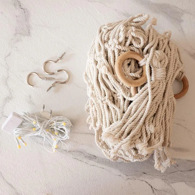 Kelly Macrame Toy Hammock media 6