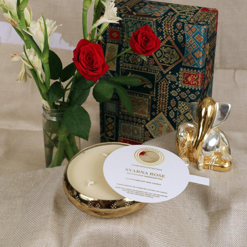 Enchanta Rose Scented Candle media 3