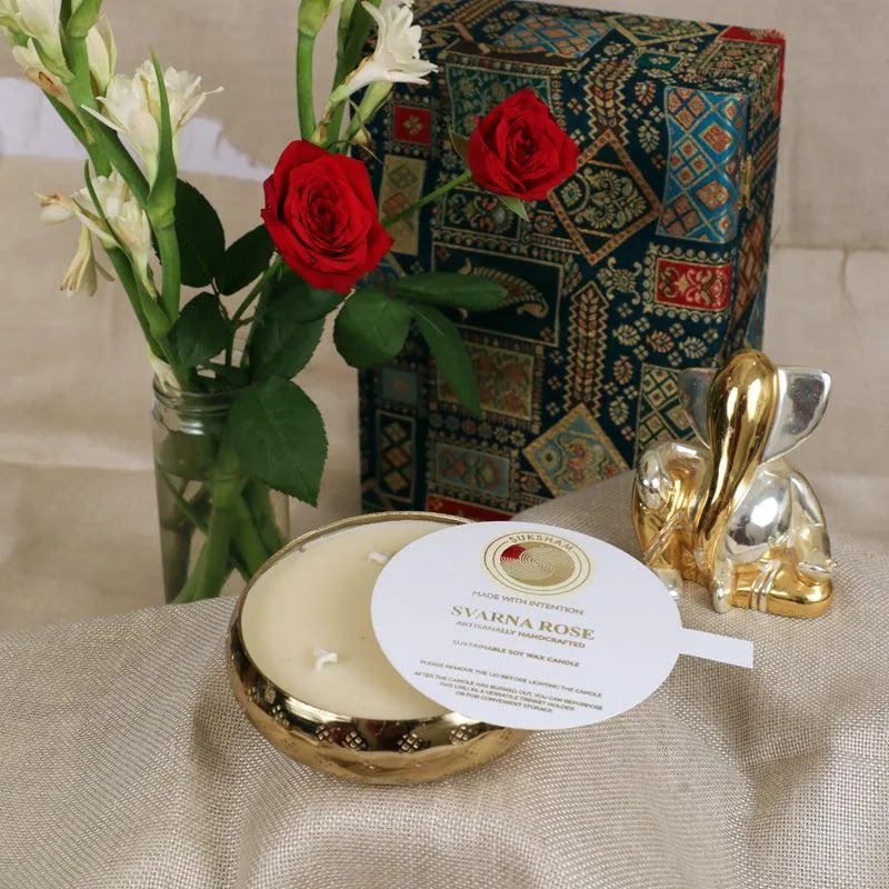 Enchanta Rose Scented Candle media 3