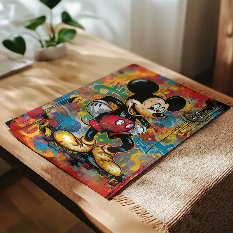 Colorful Mickey Wall Poster media 4