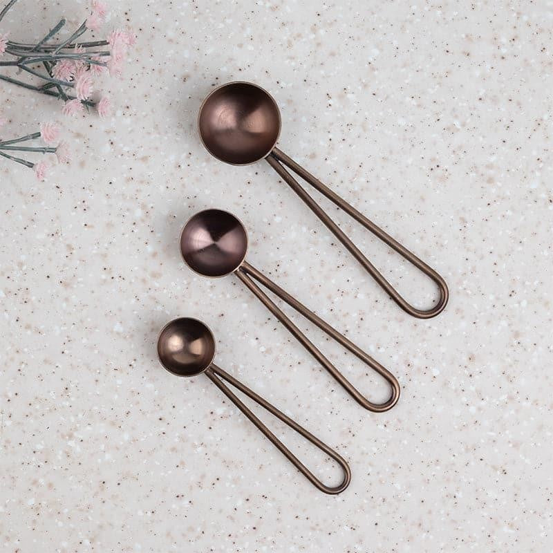 Jimo Measuring Spoon (Rose Gold) - Set Of Three media 3
