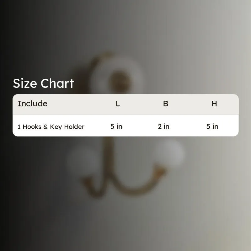 Golden Charm Wall Hook media 6