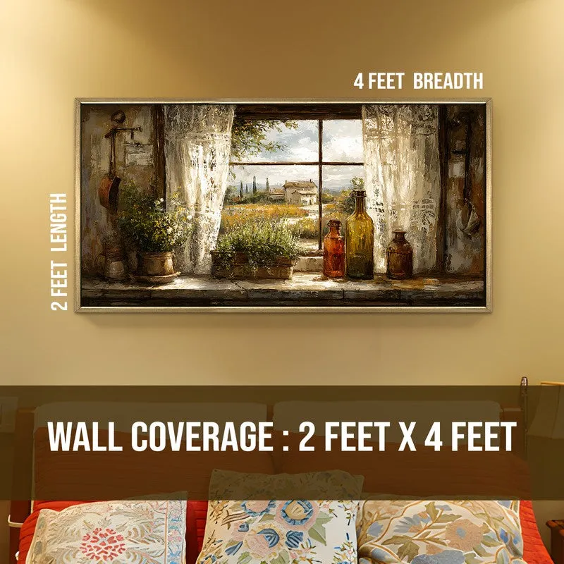 Serene Cottage Outlook Glow Wall Art media 8
